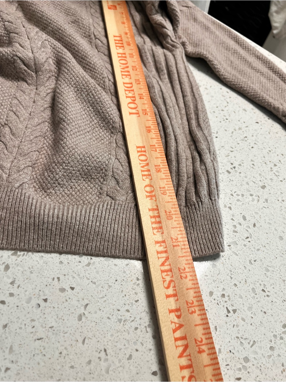 Cyrus Cable-Knit Crewneck Sweater - light brown - Picture 8 of 8